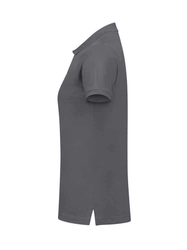 Günstige Poloshirts Damen metal grey