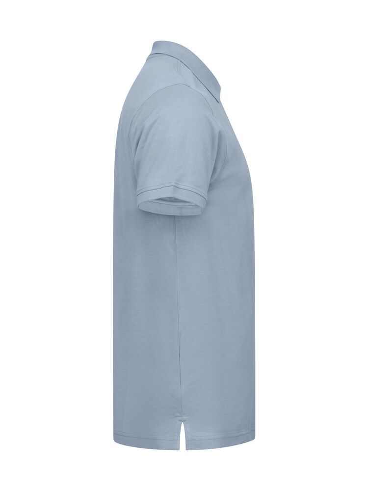 Günstige Poloshirts Baumwolle soft blue