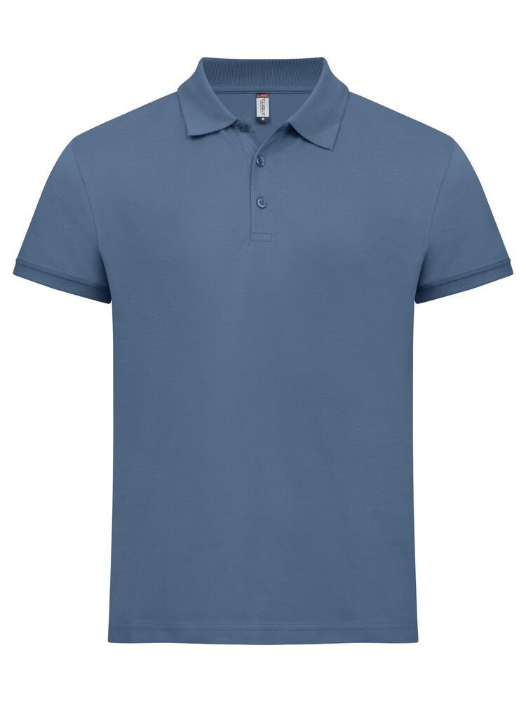 Günstige Poloshirts Baumwolle steel blue