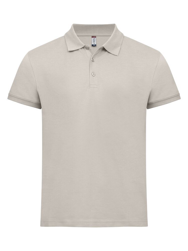 Günstige Poloshirts Baumwolle stone