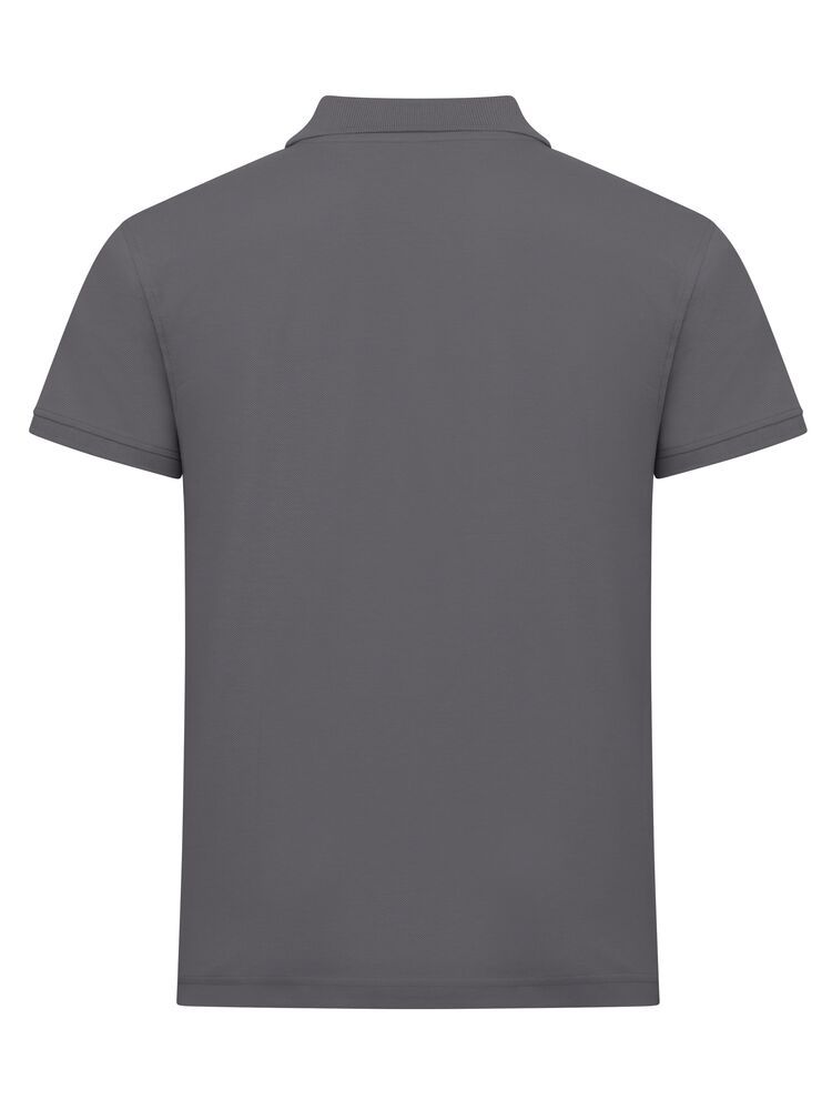 Günstige Poloshirts Baumwolle metal grey