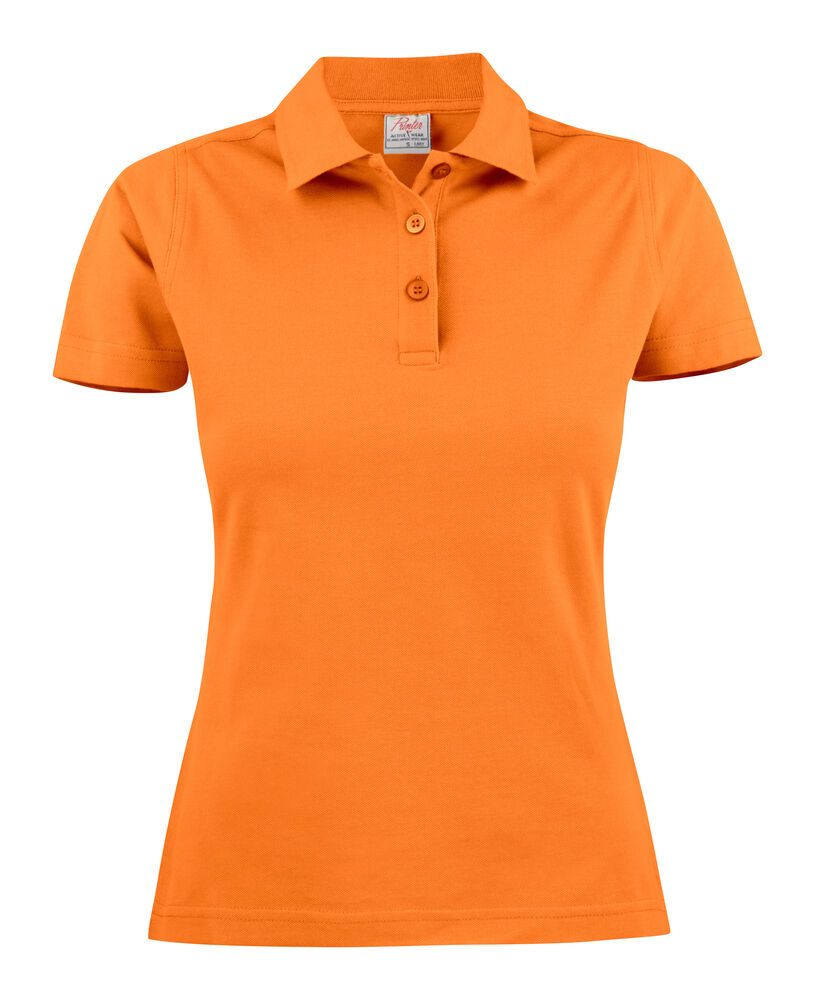 Poloshirt Damen Orange