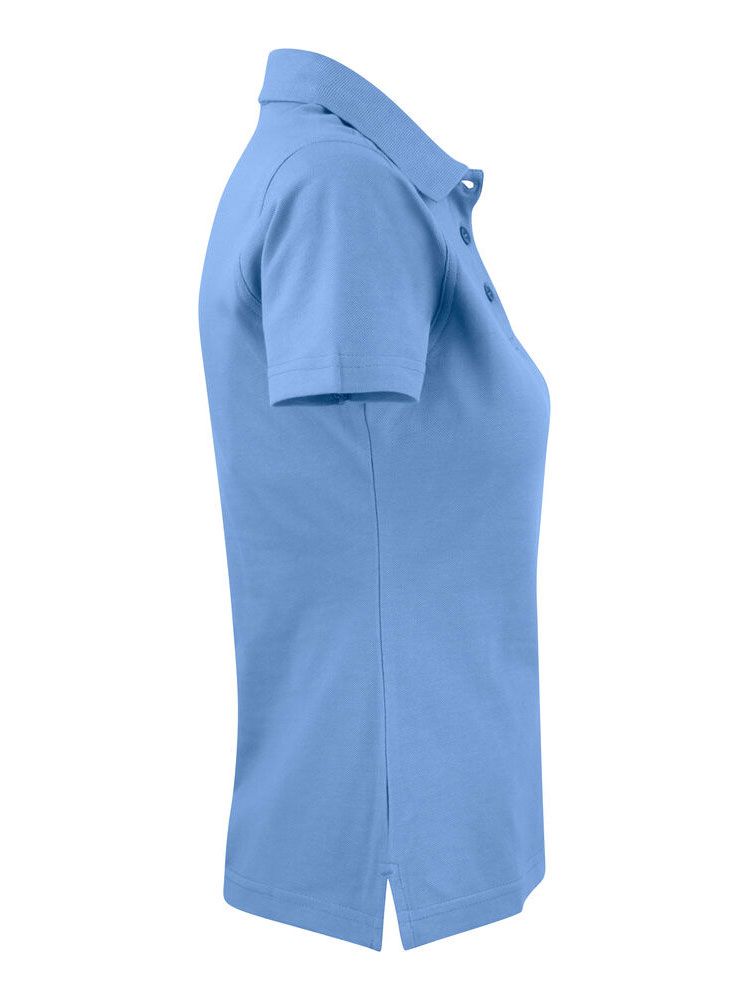 Poloshirt Damen Himmelblau
