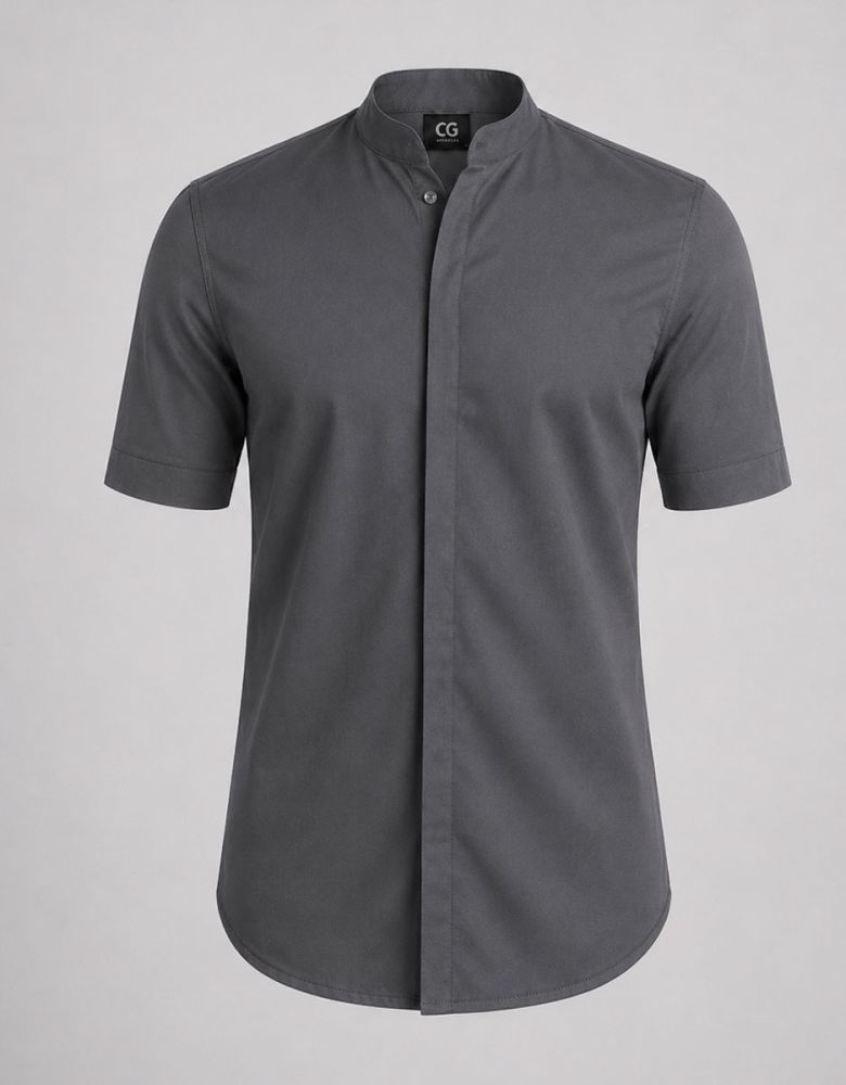 Herren Kurzarm Jacke Alton mit Jersey-Rücken und modernem Schnitt