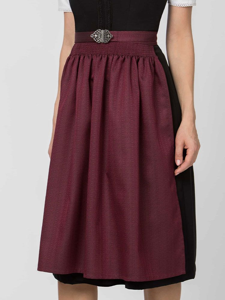 Dirndlschürze Damen - Adelaide bordeaux