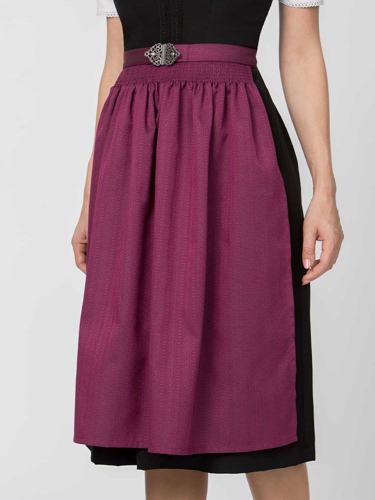 Dirndlschürze Damen - Adelaide fuchsia