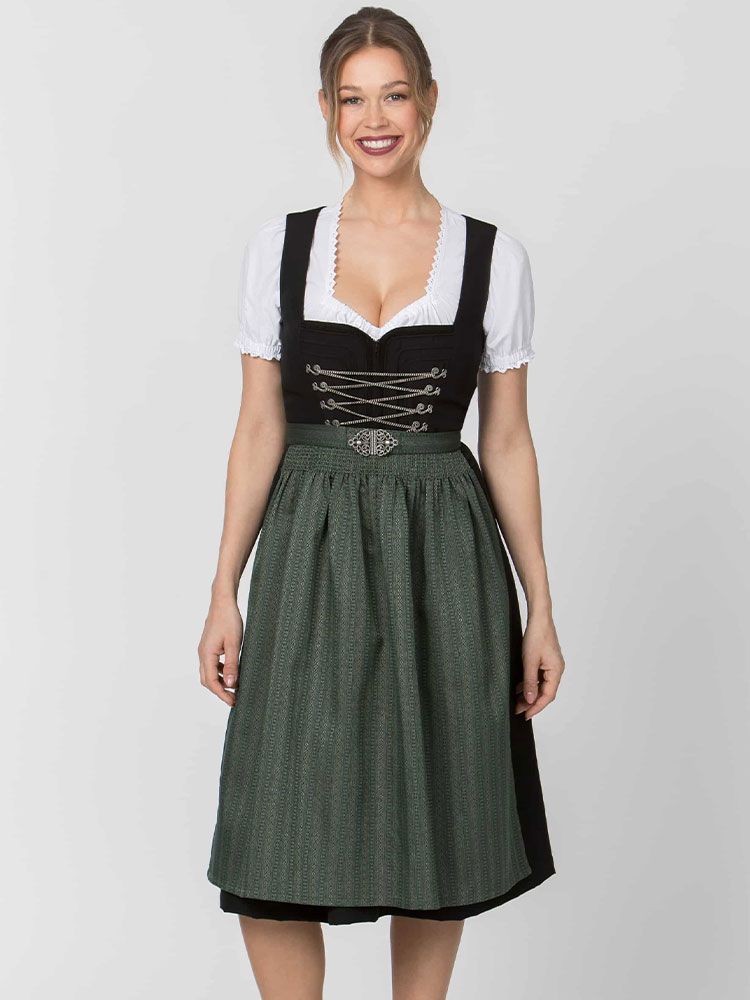 Dirndlschürze Damen - Adelaide tanne