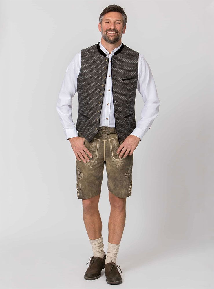 Trachtenlederhose Herren - Bertl