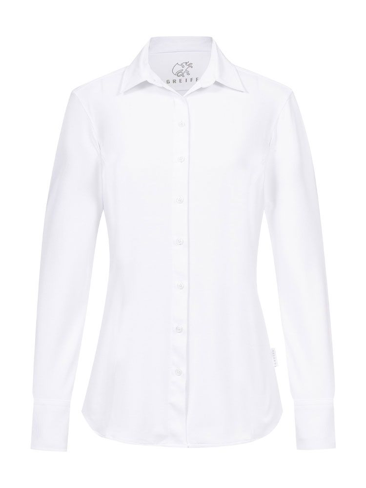 Damen Bluse Langarm Regular fit - Flow