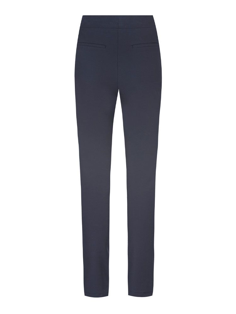 Damen Hose mit Tunnelzug Flow in Marine