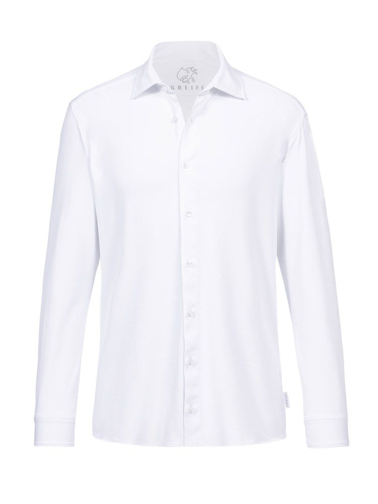 Herren Hemd Regular Fit Flow in Weiß