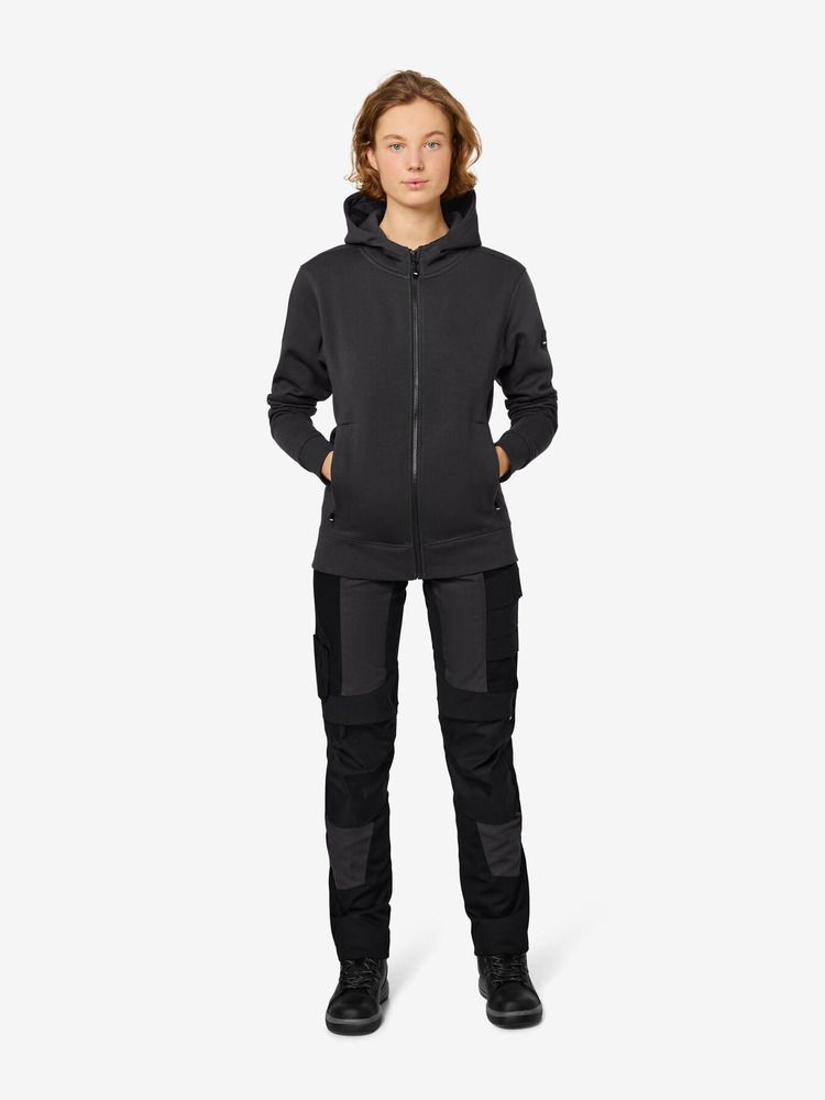 Unisex Sweatjacke Quentin anthrazit