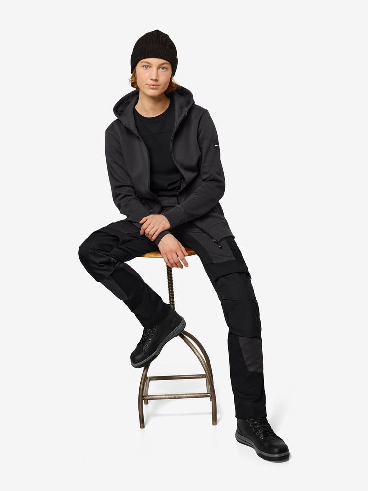 Unisex Sweatjacke Quentin anthrazit