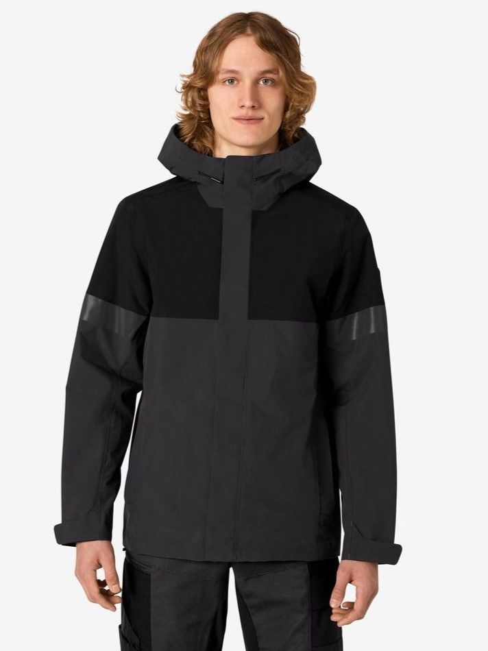 Unisex Hardshelljacke Luca anthrazit-schwarz