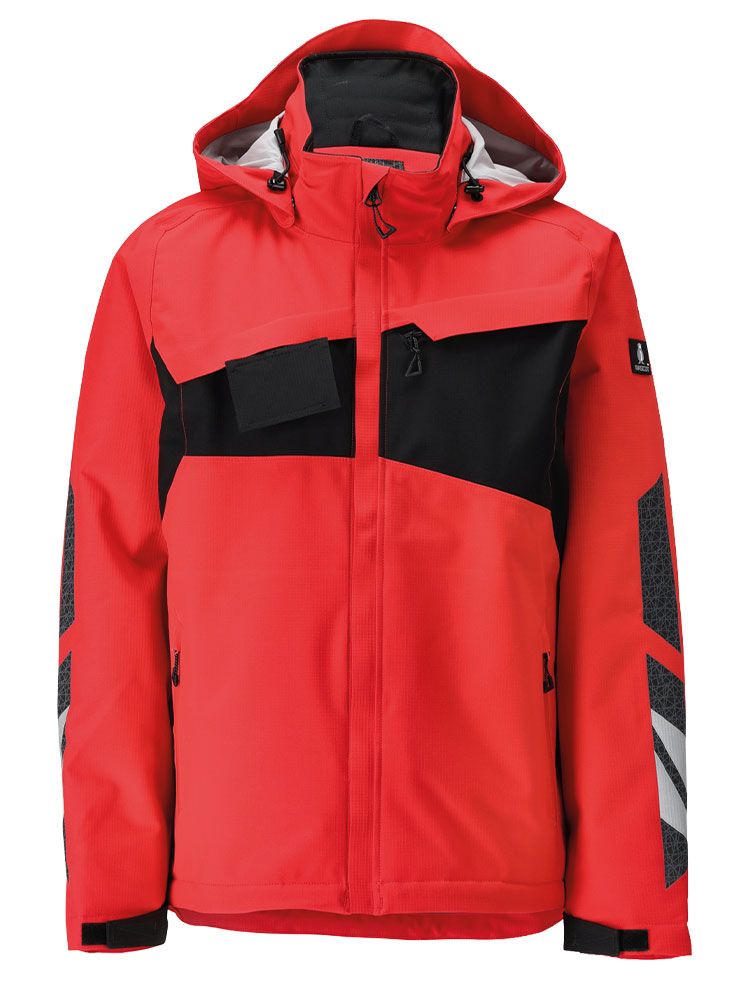 Herren Winterjacke Accelerate Rot