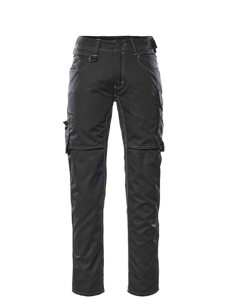 Unisex Arbeitshose Unique schwarz-Dunkelanthrazit