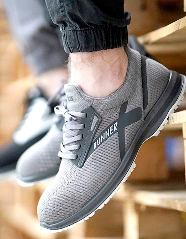 ATLAS Sicherheitsschuh Unisex S1P ESD Grau - Runner 65
