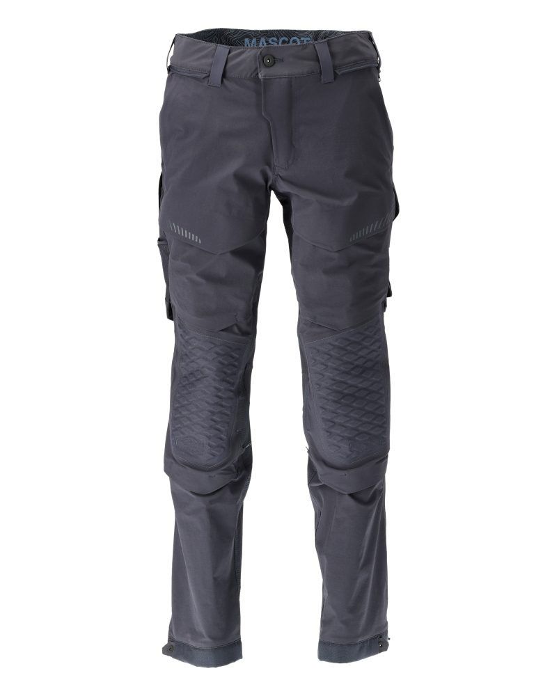 MASCOT Herren Hose mit Knietaschen Schwarzblau 22279