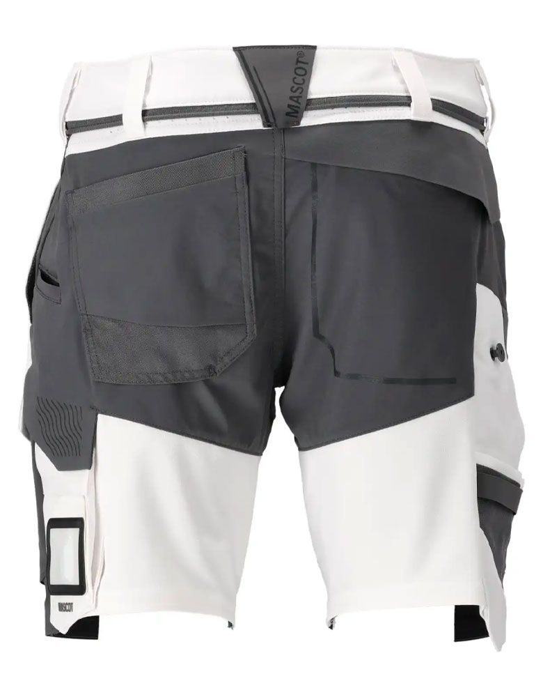 MASCOT Herren Shorts Weiß/Anthrazitgrau 25149