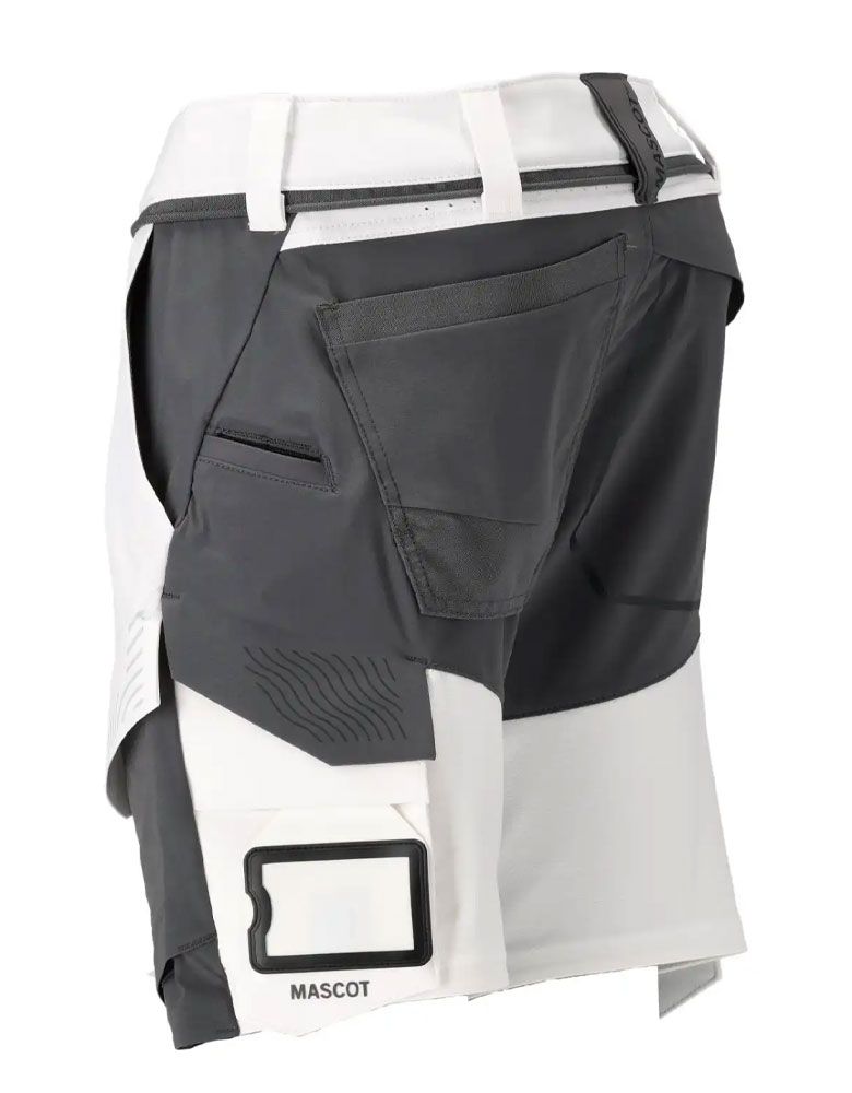 MASCOT Herren Shorts Weiß/Anthrazitgrau 25149