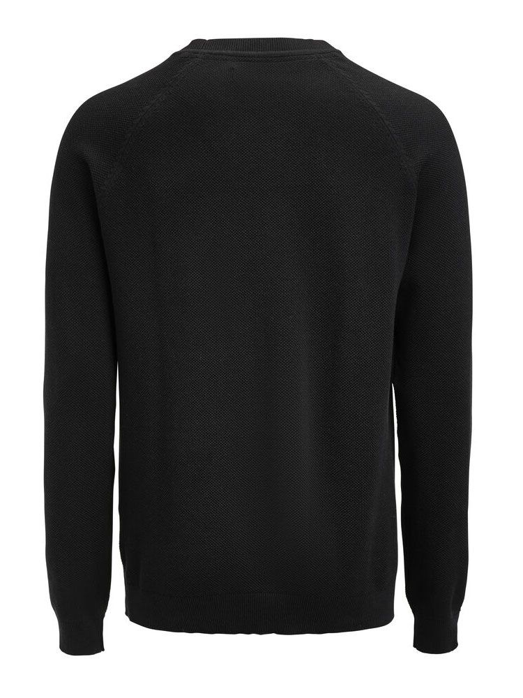 James Harvest Herren Strickpullover Schwarz