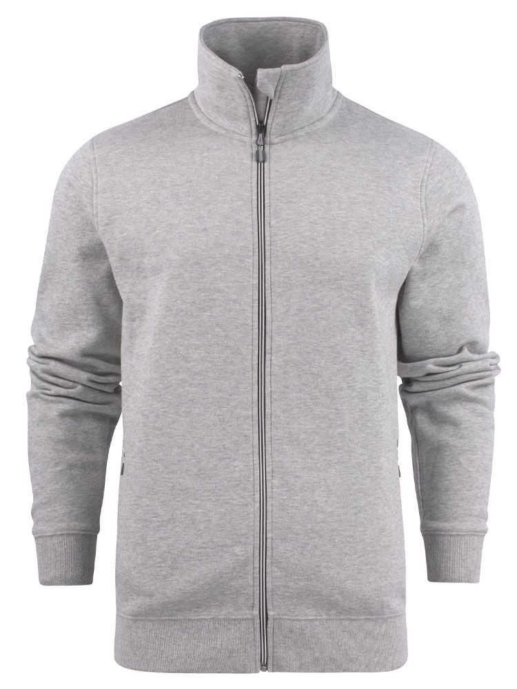 Printer Herren Sweatjacke Javelin RSX Grau Meliert