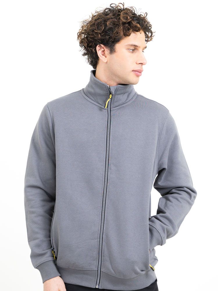 Printer Herren Sweatjacke Javelin RSX Grau