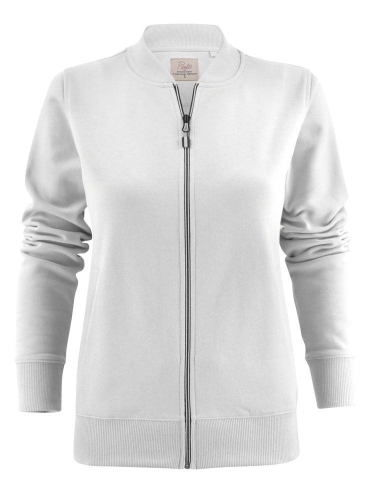 Printer Damen Sweatjacke Javelin Weiß