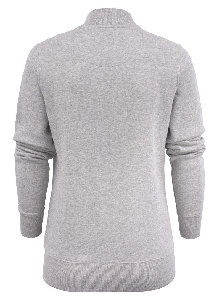 Printer Damen Sweatjacke Javelin Grau Meliert
