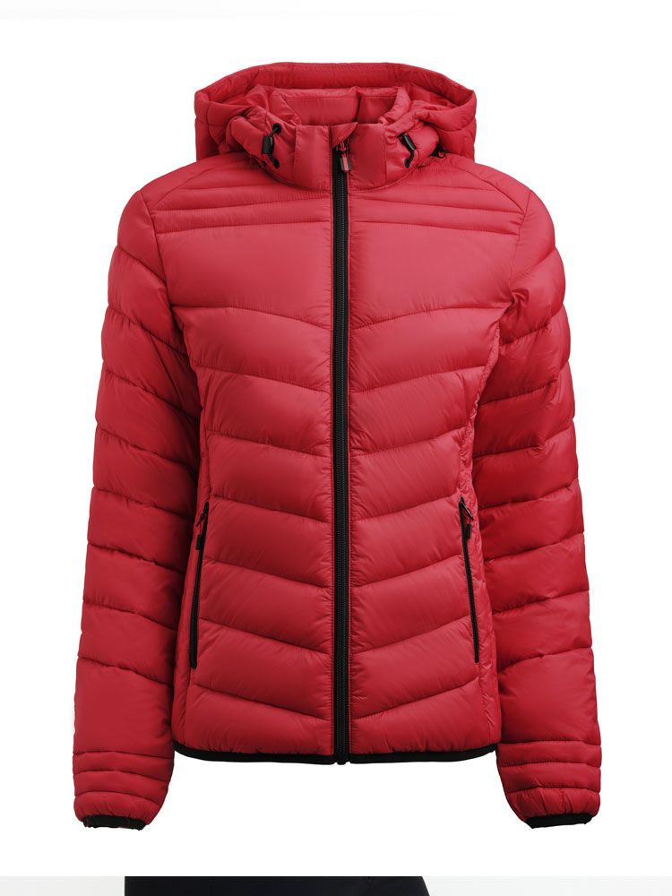 Printer Damen Jacke Base Rot