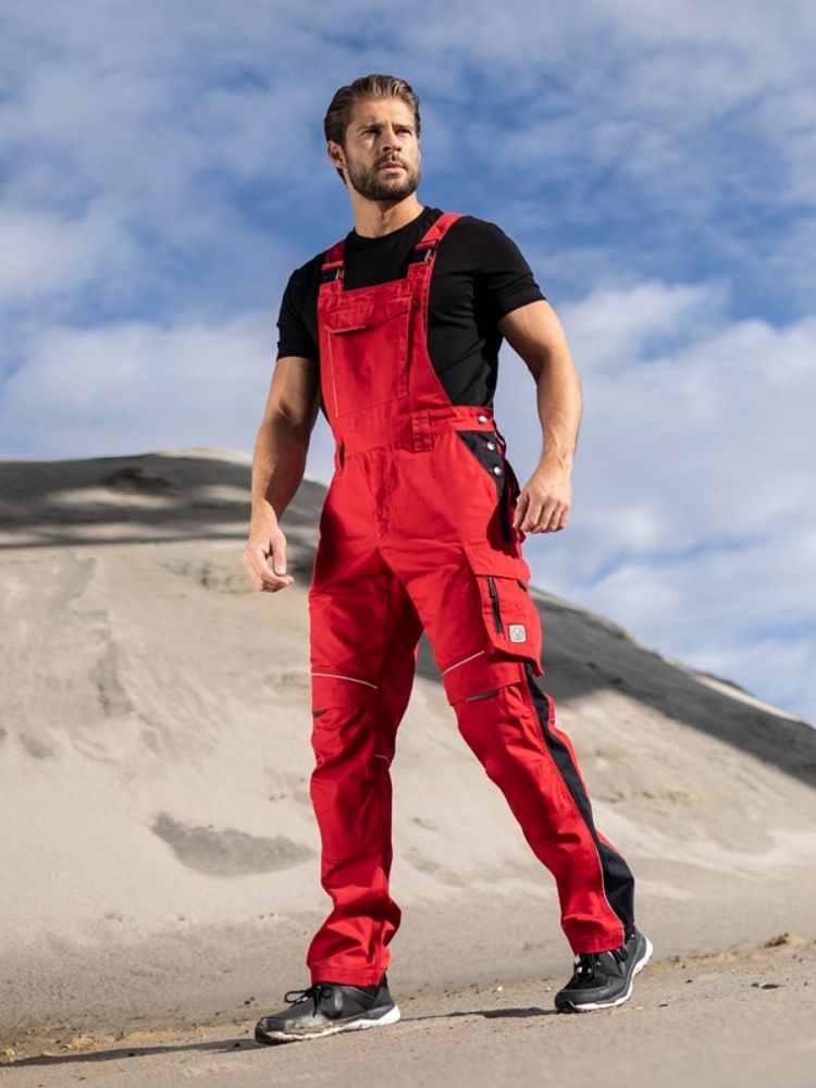 Ardon Herren Latzhose Urban+ Rot