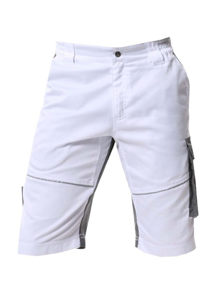 Ardon Herren Arbeitsshorts Summer Weiß