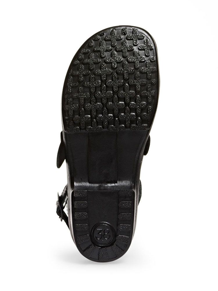 Unisex Sicherheitssandalen classic schwarz