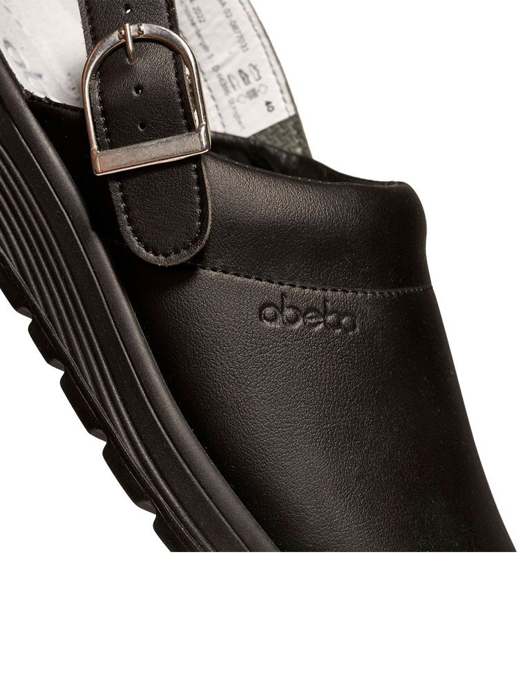 Unisex Berufsschuh Clog Schwarz