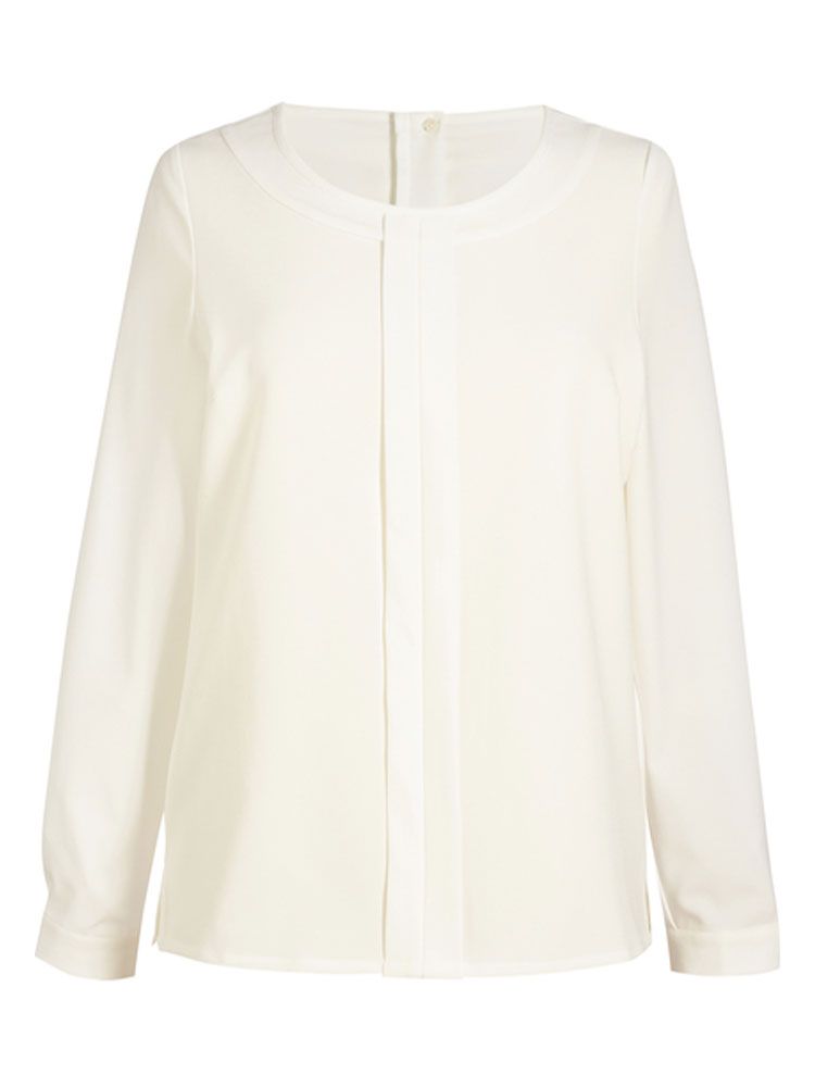 Elegante Damenbluse Creme