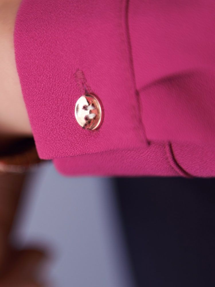 Bluse Damen Elegant Rosa