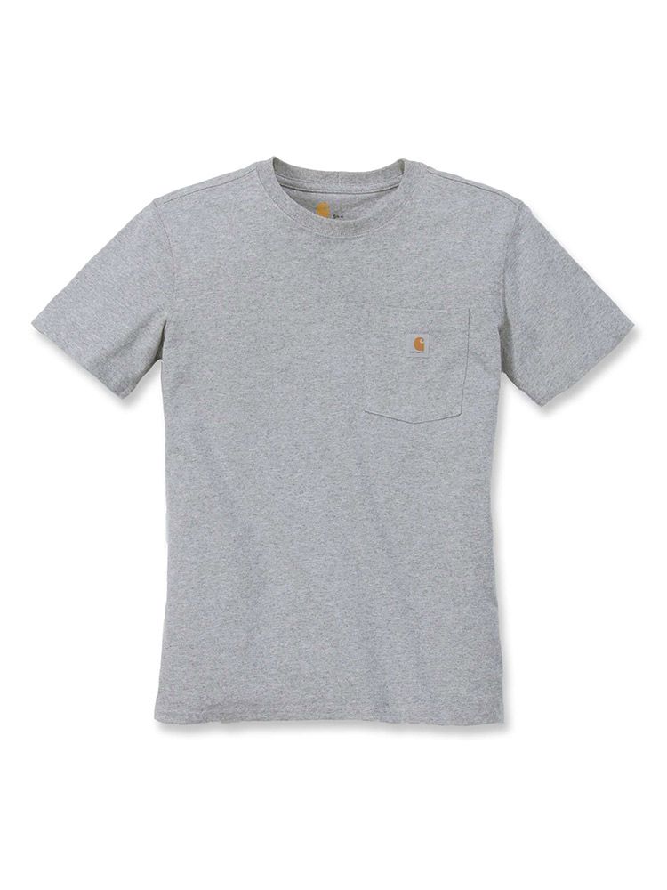 Carhartt Damen Pocket T-Shirt Hellgrau