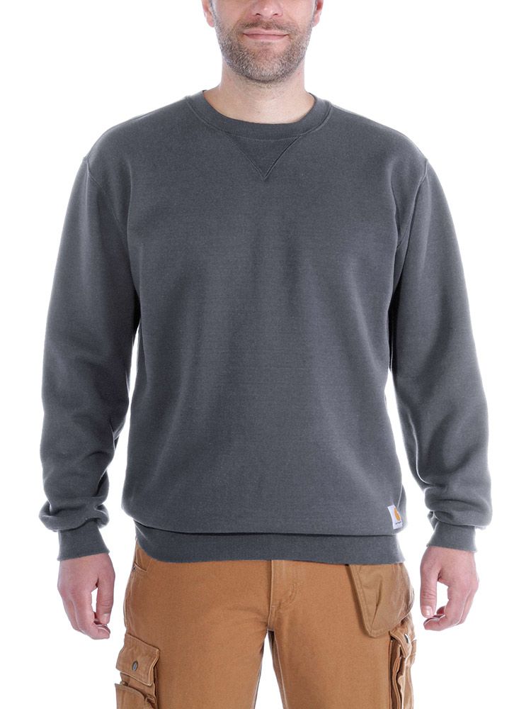 Carhartt Herren Rundhals Pullover Grau