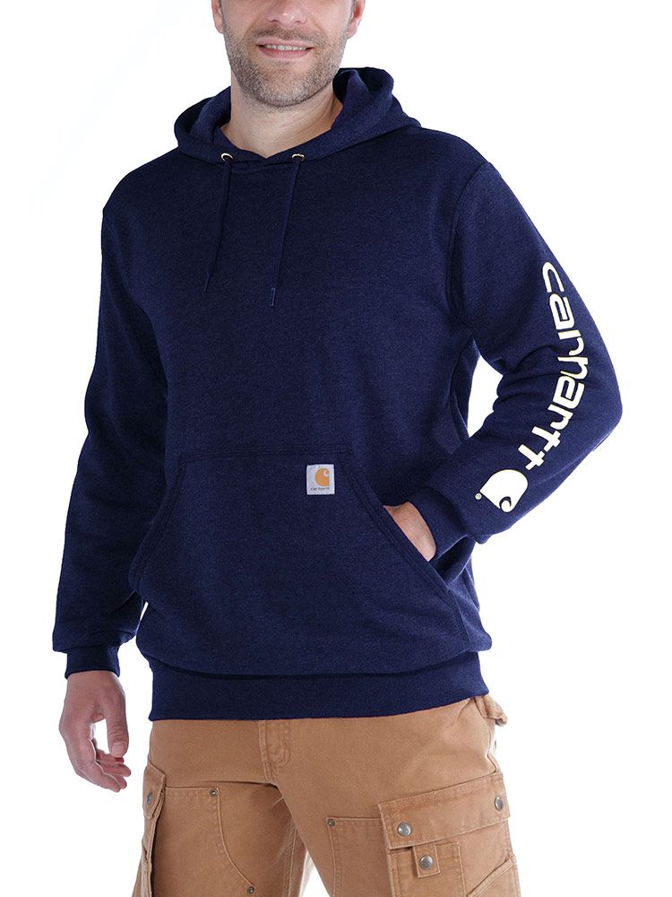 Carhartt Hoodie mit Logo Herren Dunkelblau