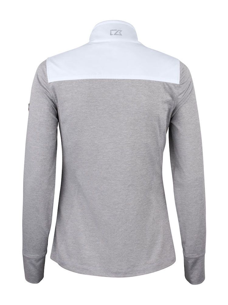 Sport Jacke Damen in Schwarz, winddicht, wasserabweisend, mit Reißverschluss und Stehkragen