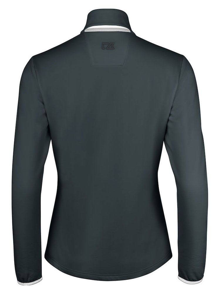 Fleecejacke für Winter Damen in Blau, warm und atmungsaktiv, mit Stehkragen und Reißverschlusstaschen