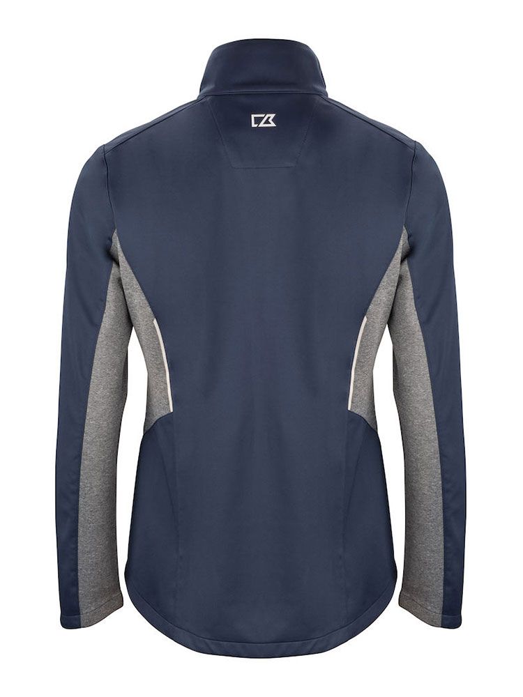 Navigate Softshell Jacket Ladies, Damen Outdoorjacke, wind- und wasserabweisend, mit Stehkragen und Reißverschlusstaschen