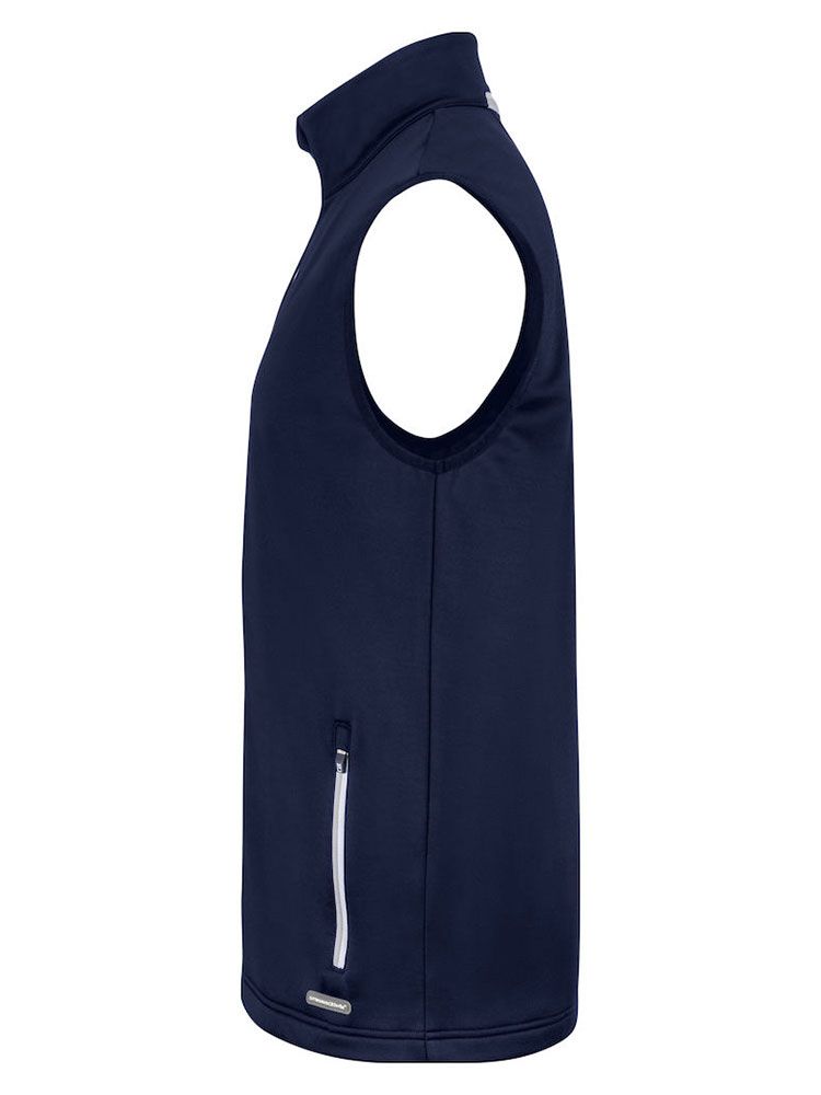 Weste ärmellos Herren in Blau – sportliche Outdoor-Weste, leicht & atmungsaktiv