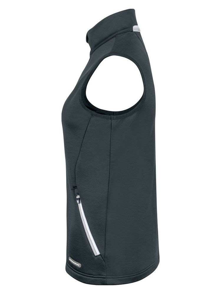 Sportliche Weste Damen in Grau – moderne ärmellose Funktionsweste, leicht & vielseitig