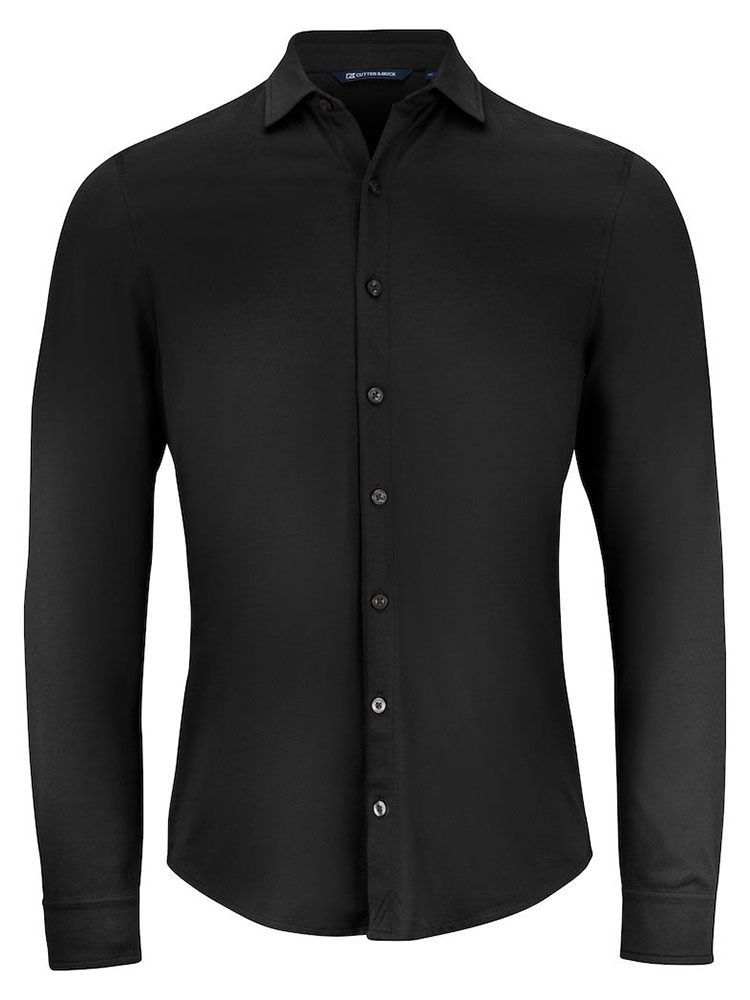 Business Hemd für Herren von Cutter & Buck aus Tri-Blend-Stretch – ideal für Büro und Geschäftsreisen