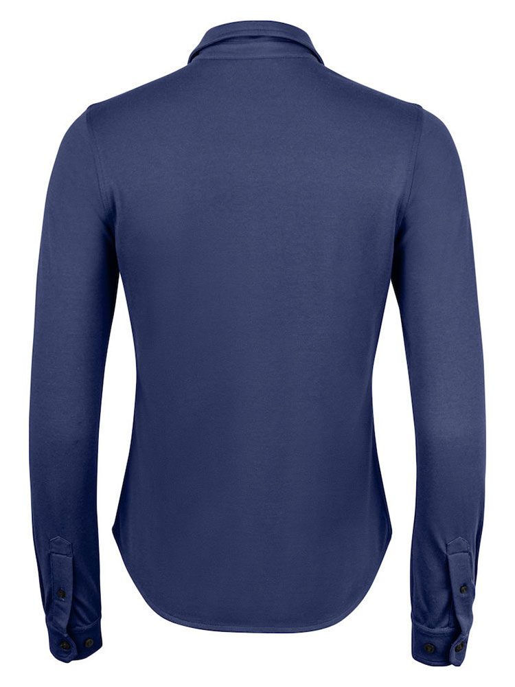 Hochwertige Damenbluse mit Tri-Blend-Stretch – ideal für Büro, Businessreisen und Alltag