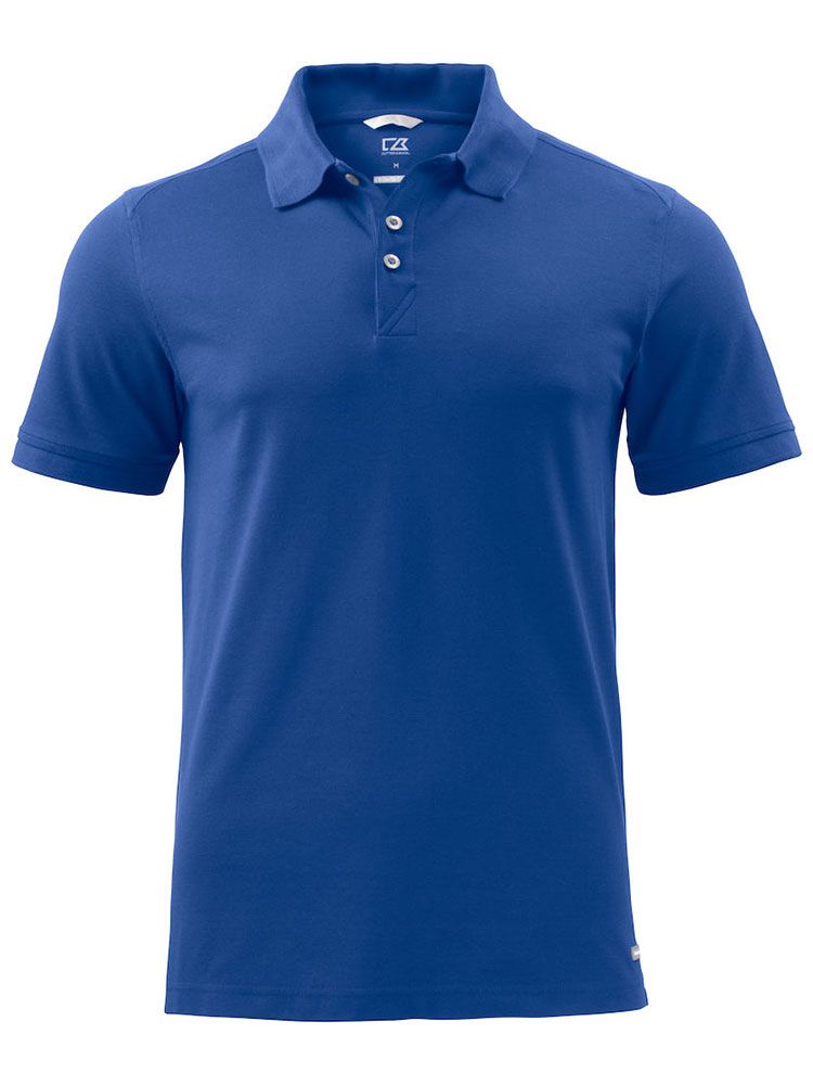 Poloshirt dunkelblau herren on Cutter & Buck mit UV-Schutz und sportlicher Passform