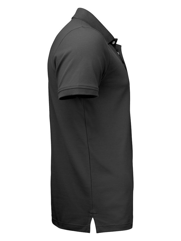 Poloshirt in grau für Herren von Cutter & Buck mit UV-Schutz und sportlicher Passform