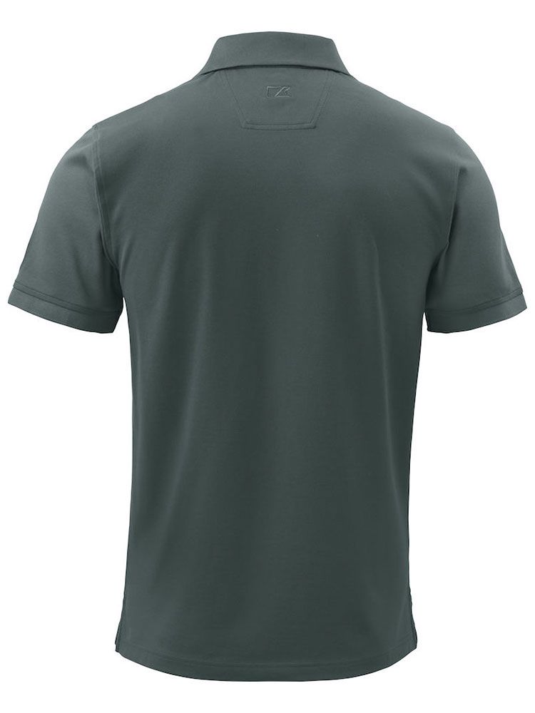 Poloshirt dunkelgrün von Cutter & Buck mit UV-Schutz und modernem Schnitt