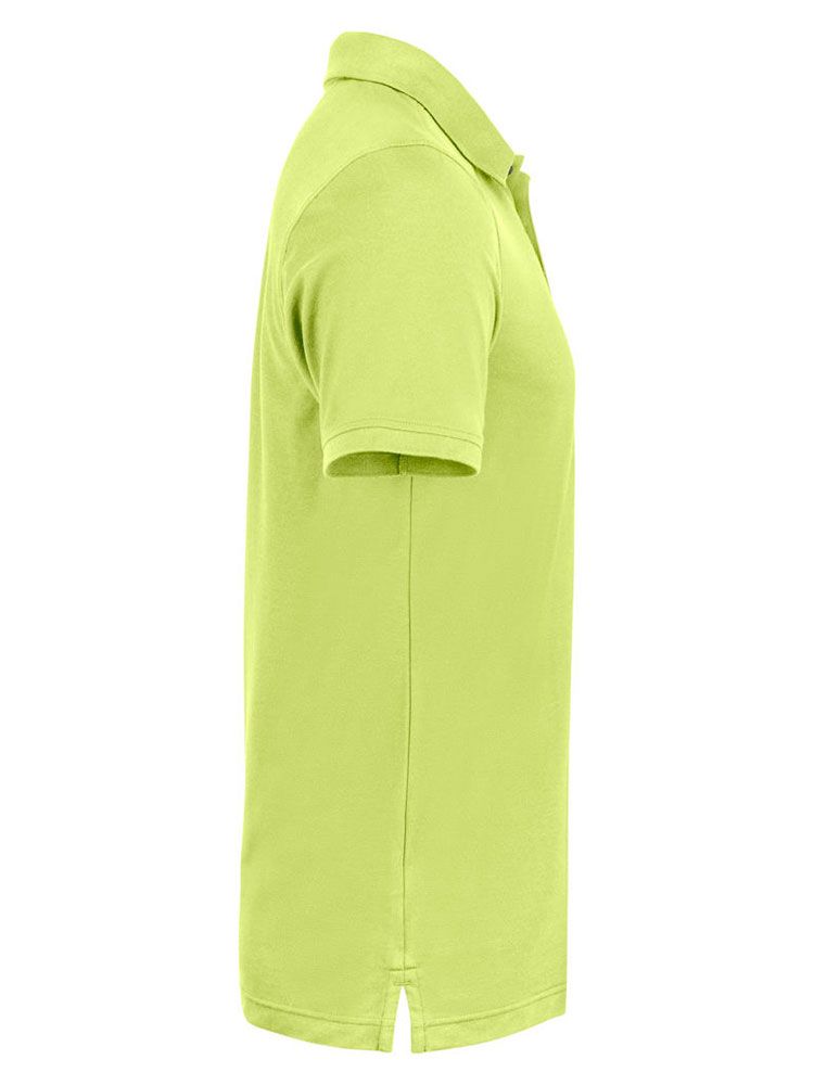 Hellgrünes Poloshirt für Herren von Cutter & Buck mit UV-Schutz und sportlichem Schnitt